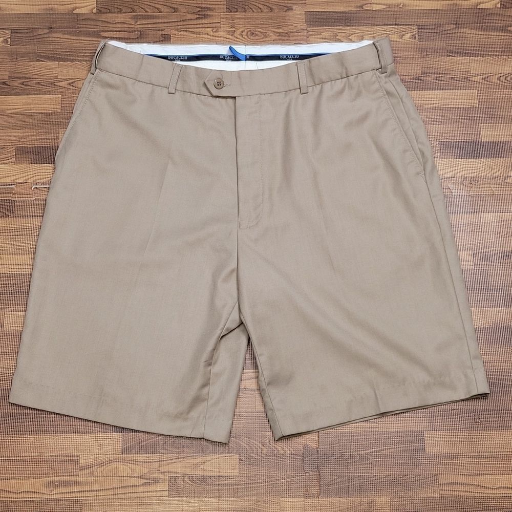 Bocaccio Super 120's  Golf Khaki Shorts size 36